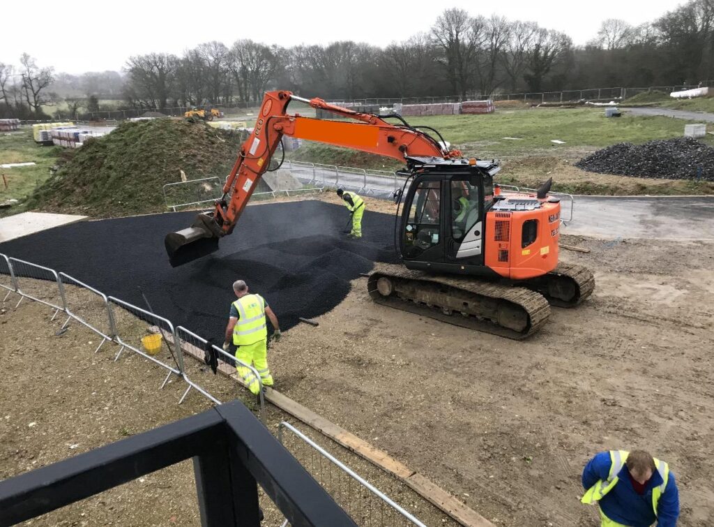 Groundco service in the South East. Road and Path