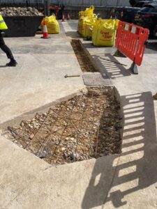 Reinforced Concrete Slab Cutting #reinforcedconcretecutting