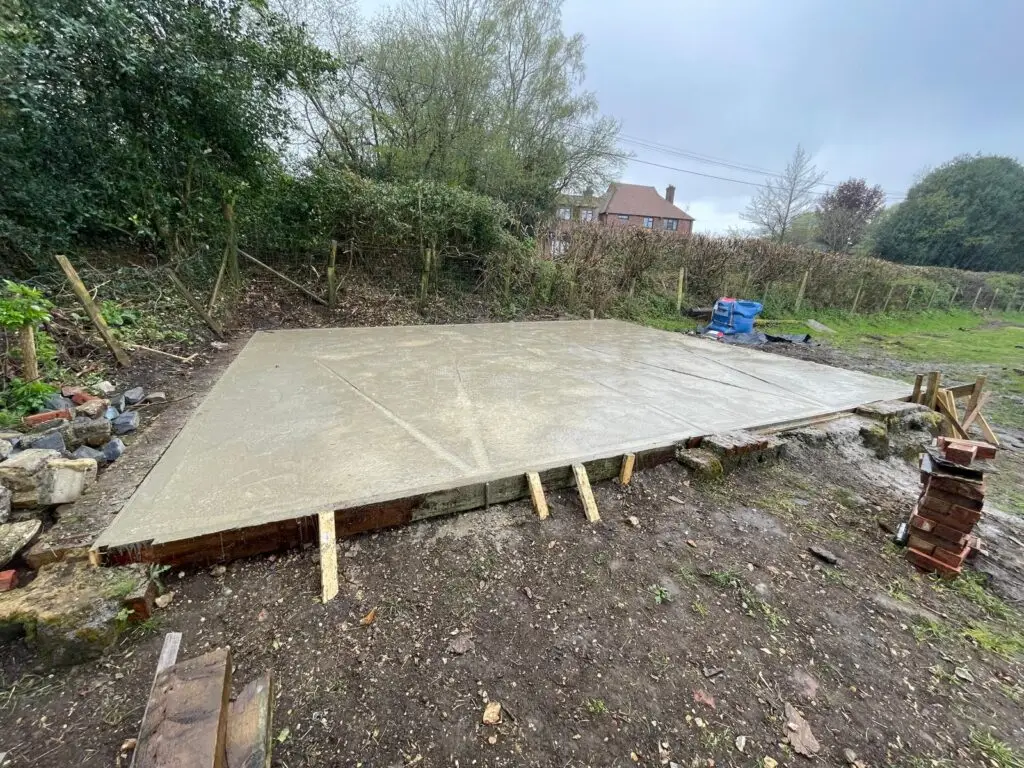 equestrian horse stable concrete base #equestrian #stablebase