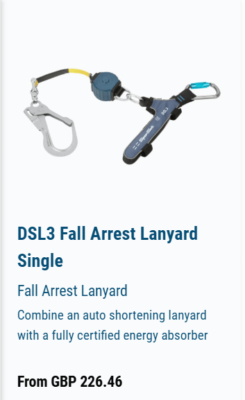 Lanyard-Elastic-Fall-arrest-DSL-3 2