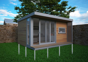 flat-roof-garden-office-with-ground-screws