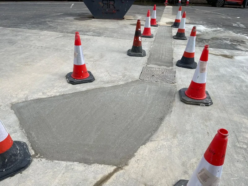 #reinforcedconcreteslabrepair